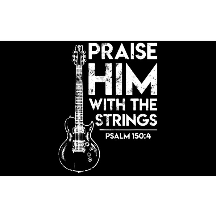 Guitar Christian Guitarist Guitar Player Adult Gift Bumper Sticker