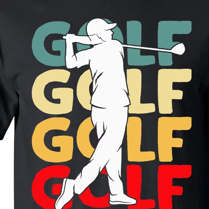 Golf Club Golfing Golfer Tall T-Shirt