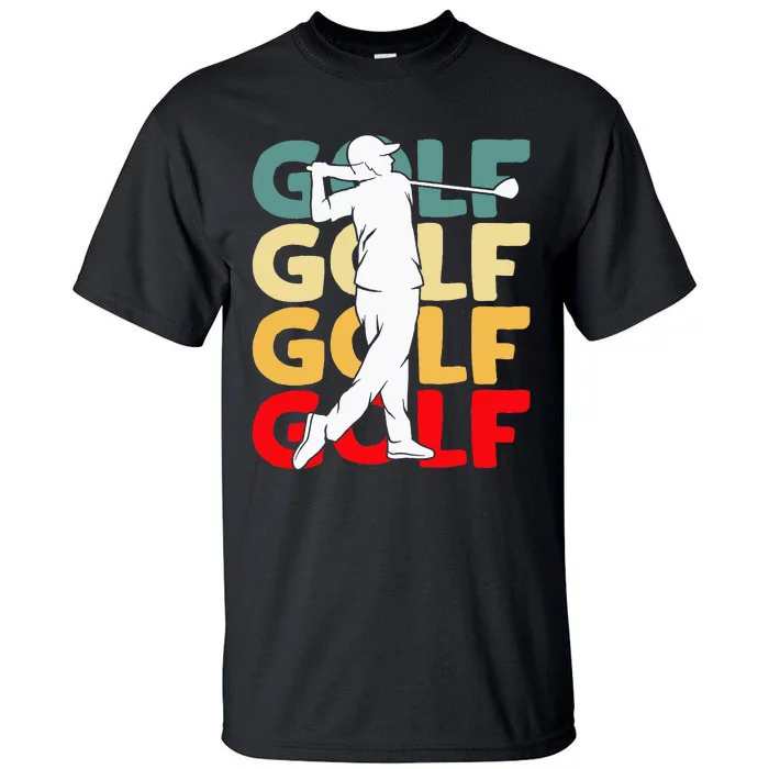 Golf Club Golfing Golfer Tall T-Shirt