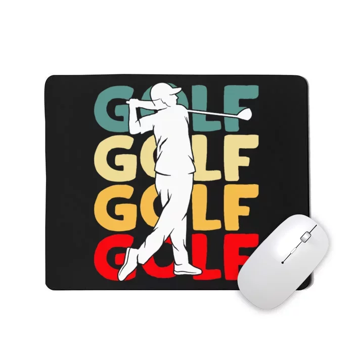 Golf Club Golfing Golfer Mousepad