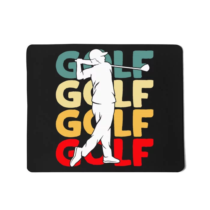 Golf Club Golfing Golfer Mousepad