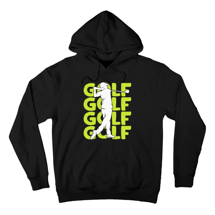 Golf Club Golfing Golfer Hoodie