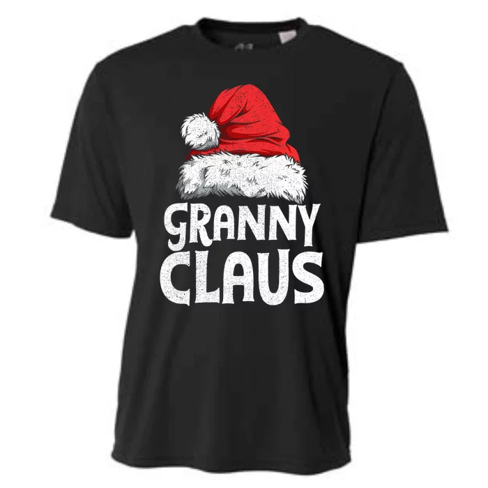 Granny Claus Gift Christmas Pajama Family Matching Xmas Meaningful Gift Cooling Performance Crew T-Shirt