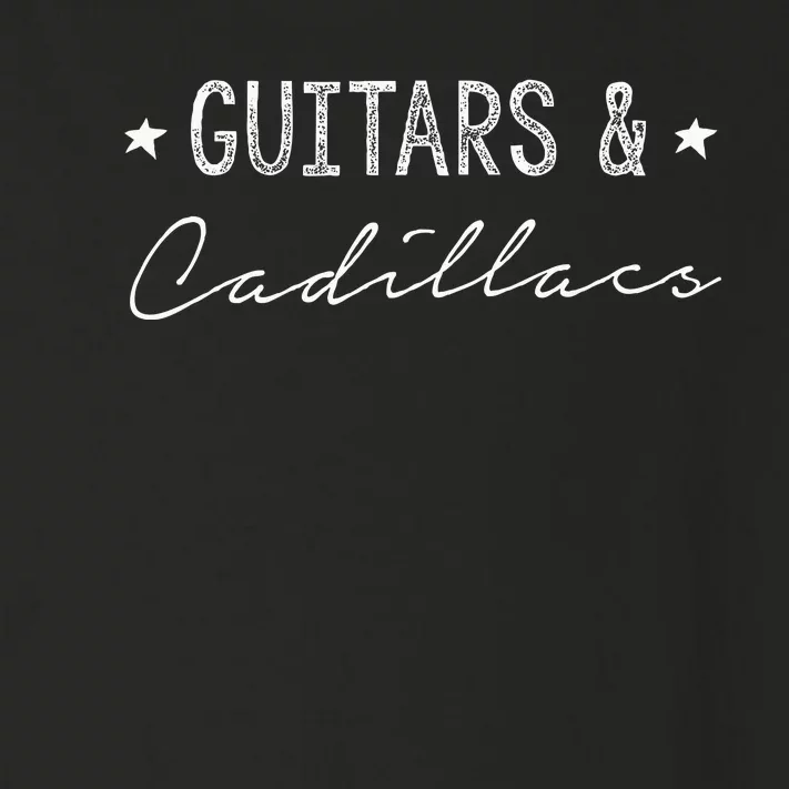 Guitars & Cadillacs Toddler Long Sleeve Shirt