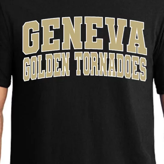 Geneva College Golden Tornadoes Pajama Set