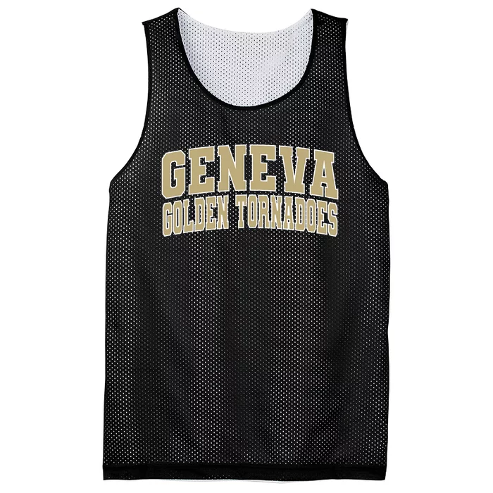 Geneva College Golden Tornadoes Mesh Reversible Basketball Jersey Tank