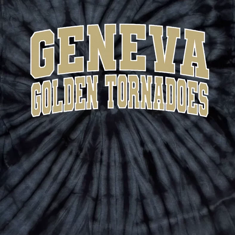 Geneva College Golden Tornadoes Tie-Dye T-Shirt