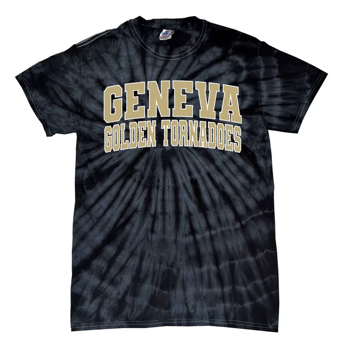 Geneva College Golden Tornadoes Tie-Dye T-Shirt