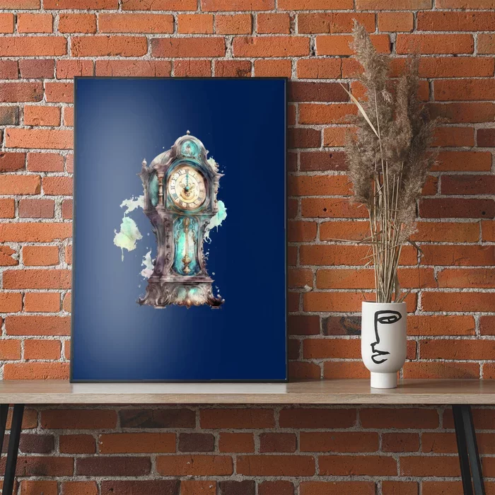 Grandfather Clock Poster