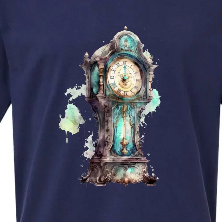 Grandfather Clock Sueded Cloud Jersey T-Shirt