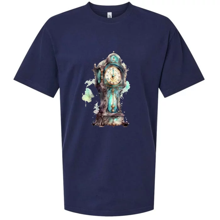 Grandfather Clock Sueded Cloud Jersey T-Shirt