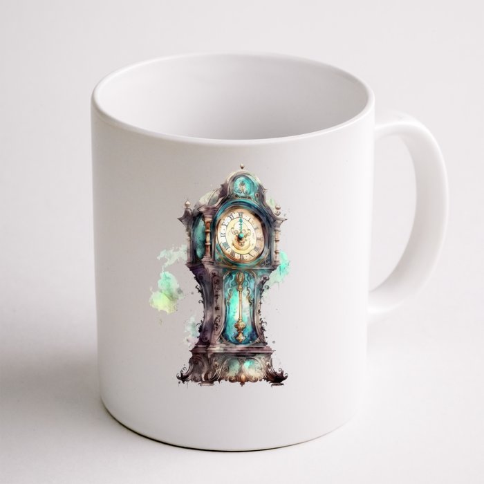 Grandfather Clock Front & Back Coffee Mug