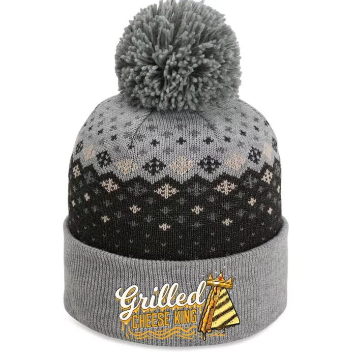 Grilled Cheese Gift For A Grilled Cheese King Gift The Baniff Cuffed Pom Beanie