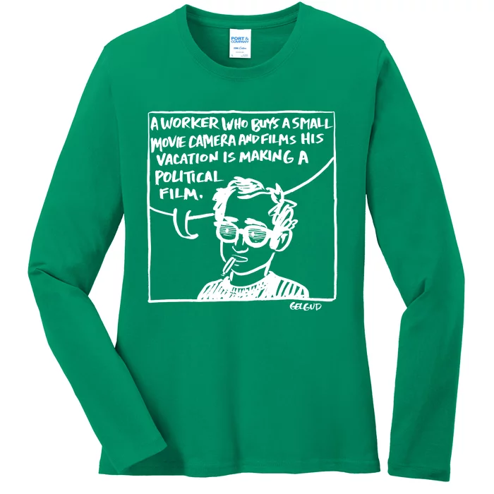 Godard Comic Ladies Long Sleeve Shirt