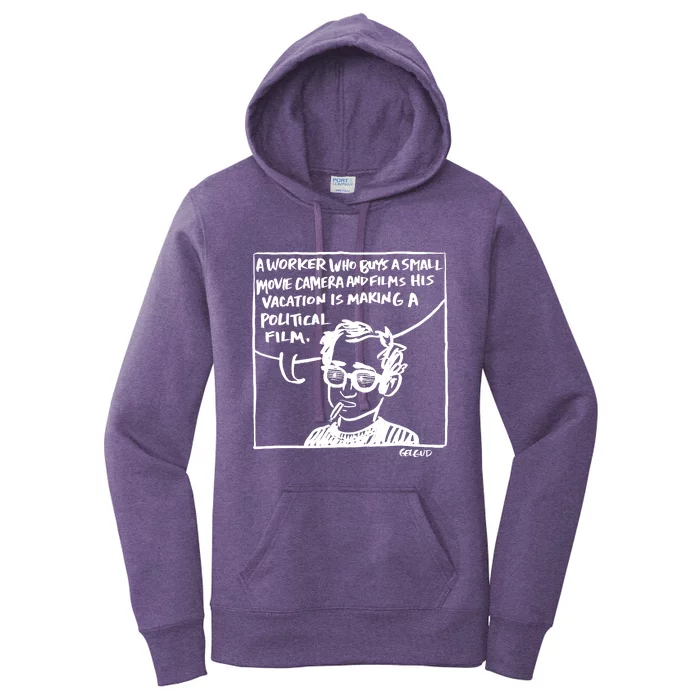 Godard Comic Women's Pullover Hoodie