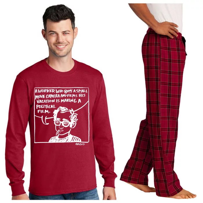 Godard Comic Long Sleeve Pajama Set