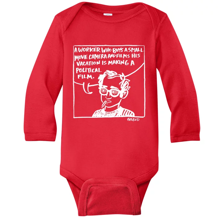 Godard Comic Baby Long Sleeve Bodysuit