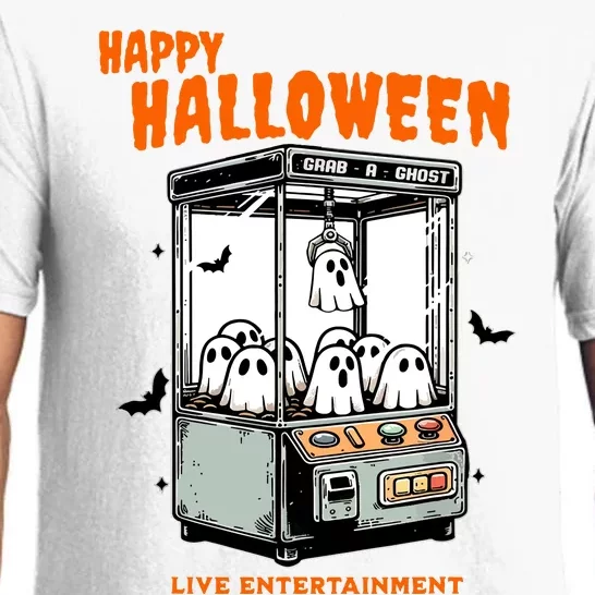 Ghost Claw Game Happy Halloween Pajama Set