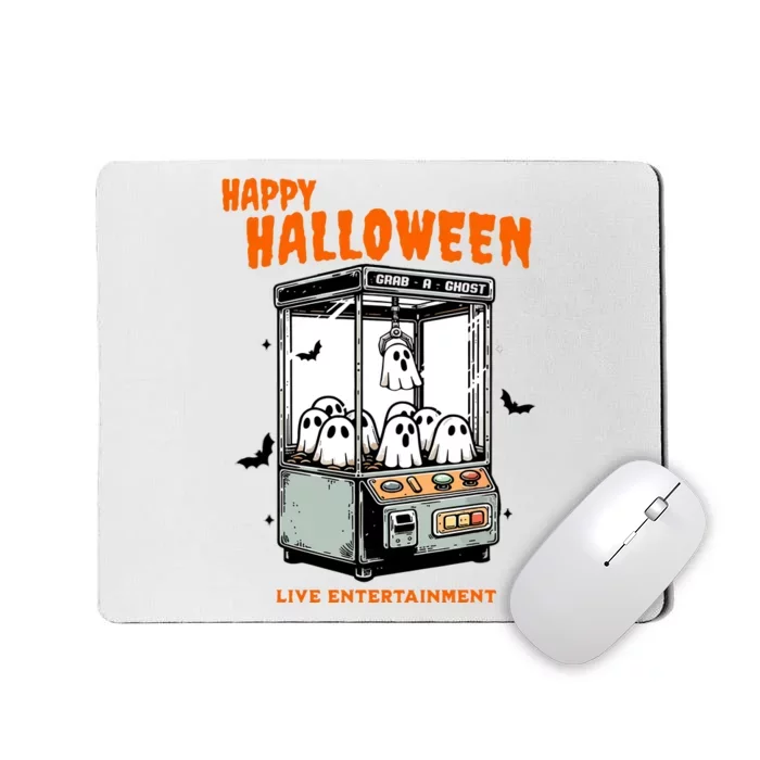 Ghost Claw Game Happy Halloween Mousepad