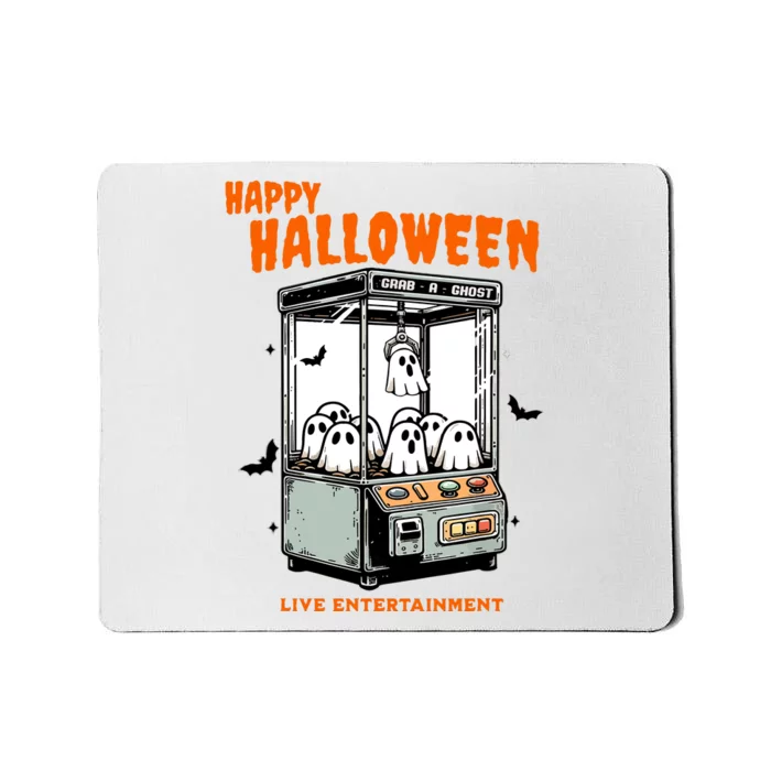 Ghost Claw Game Happy Halloween Mousepad