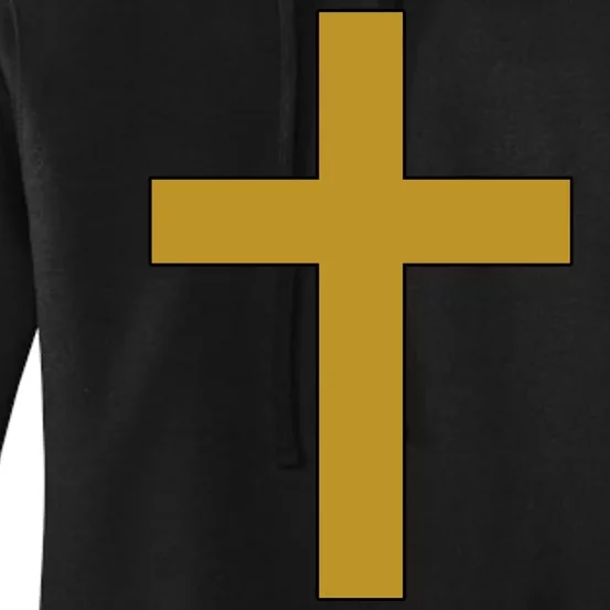 Golden Cross Women's Pullover Hoodie