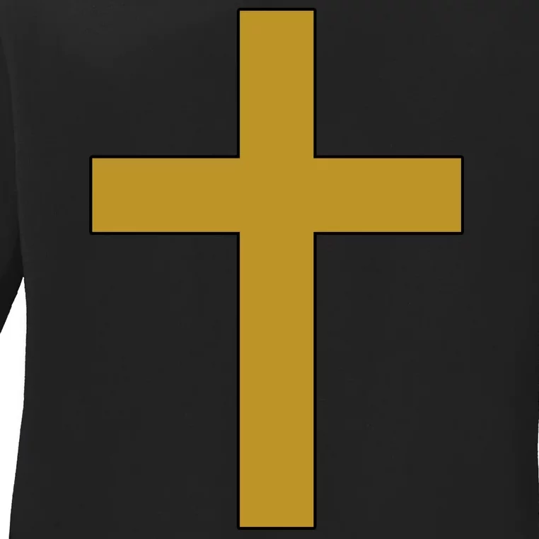 Golden Cross Ladies Long Sleeve Shirt