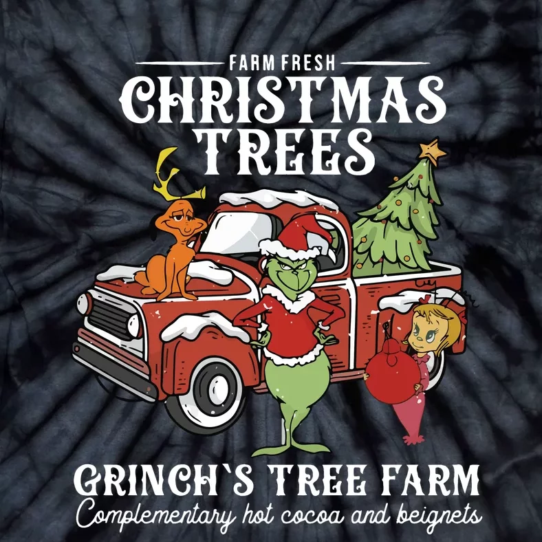 Grinchmas Christmas Tie-Dye T-Shirt