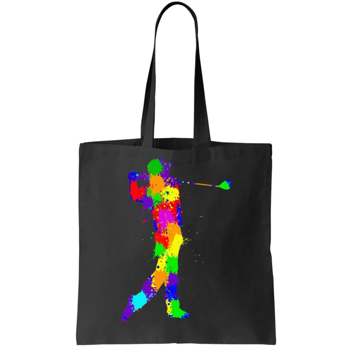 Golf Club Golfer Golfing Tote Bag