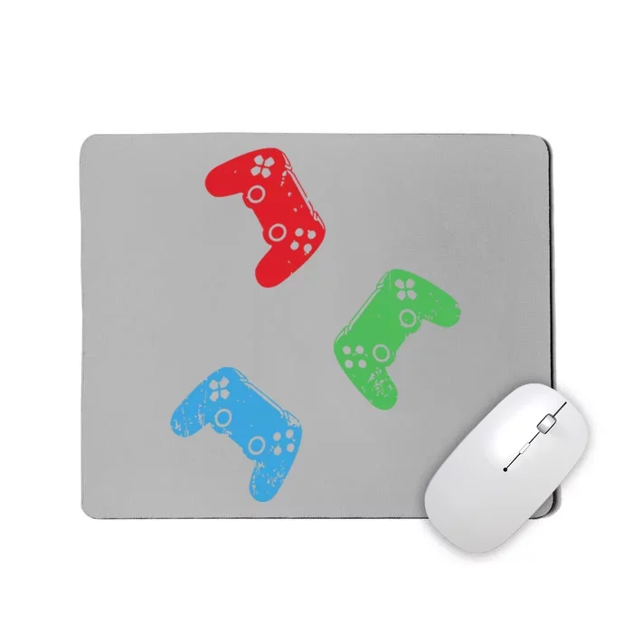 Gaming Controller Gamer Life Video Gamer Teens Mousepad