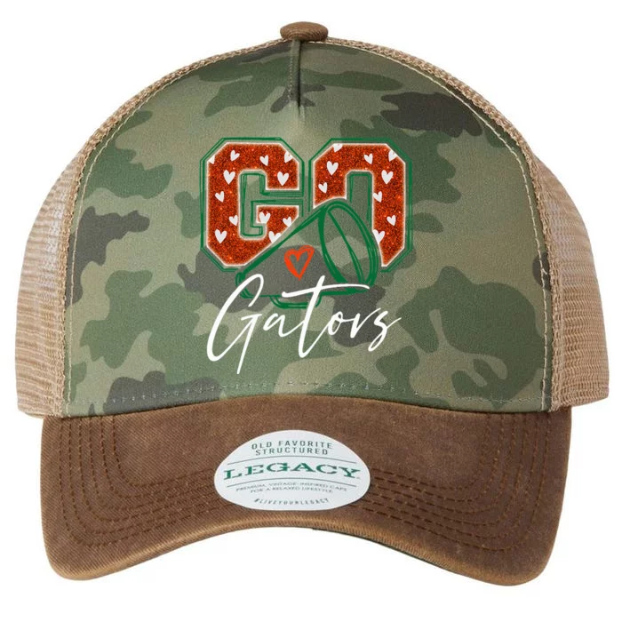 Go Cheer Gators Design Legacy Tie Dye Trucker Hat