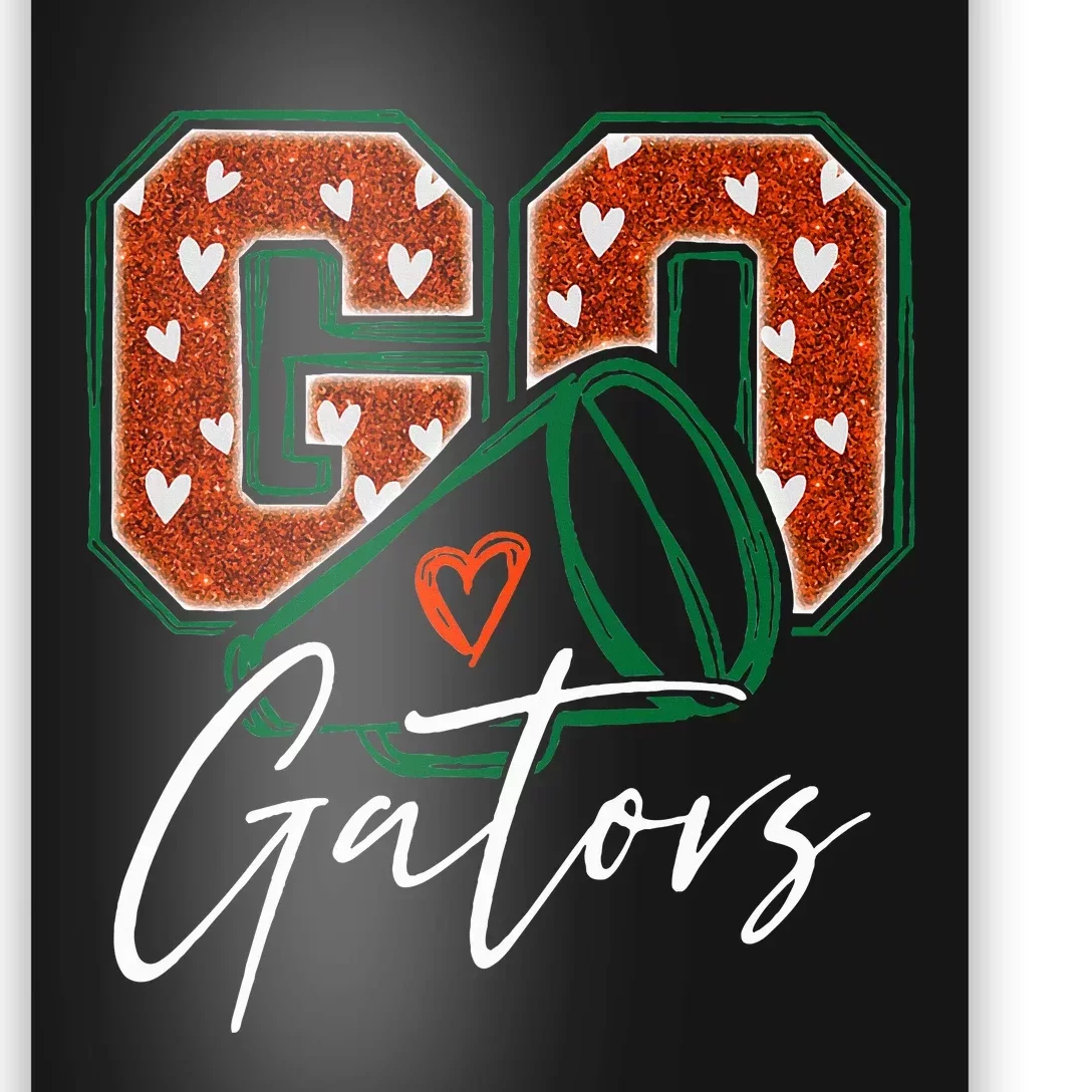 Go Cheer Gators Design Poster