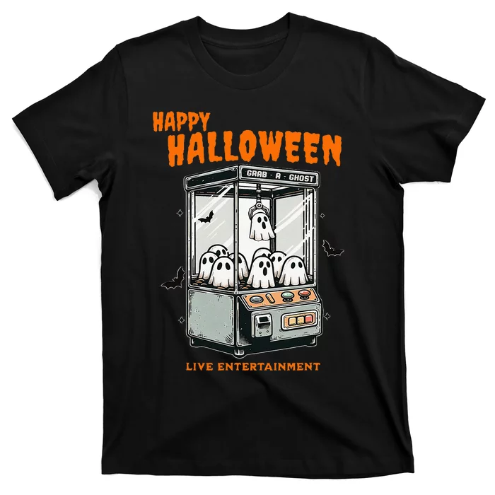 Ghost Claw Game Happy Halloween T-Shirt