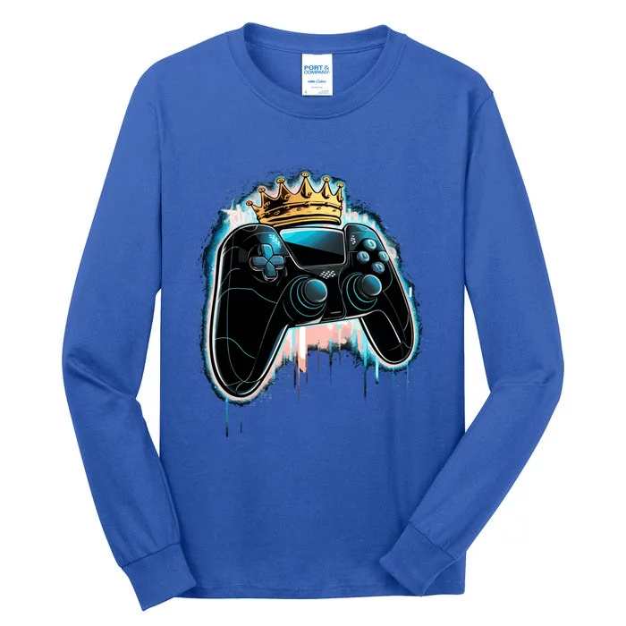 Gaming Controller Gamer Life Video Gamer Lovers Cute Gift Tall Long Sleeve T-Shirt