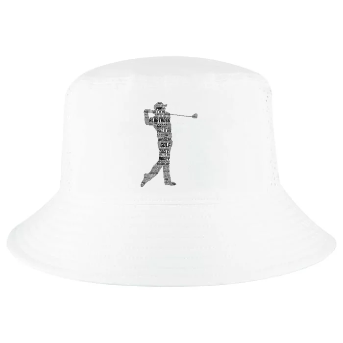 Golf Club Golfer Golfing Cool Comfort Performance Bucket Hat