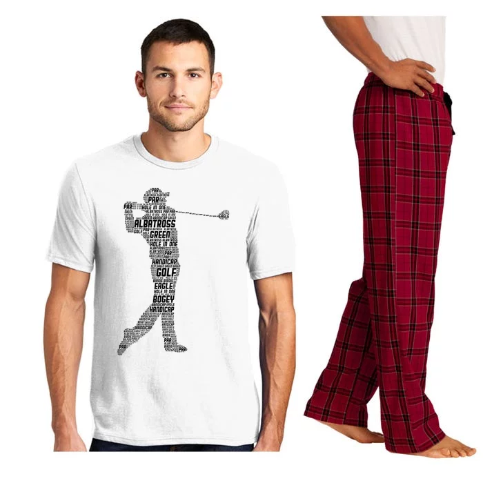 Golf Club Golfer Golfing Pajama Set