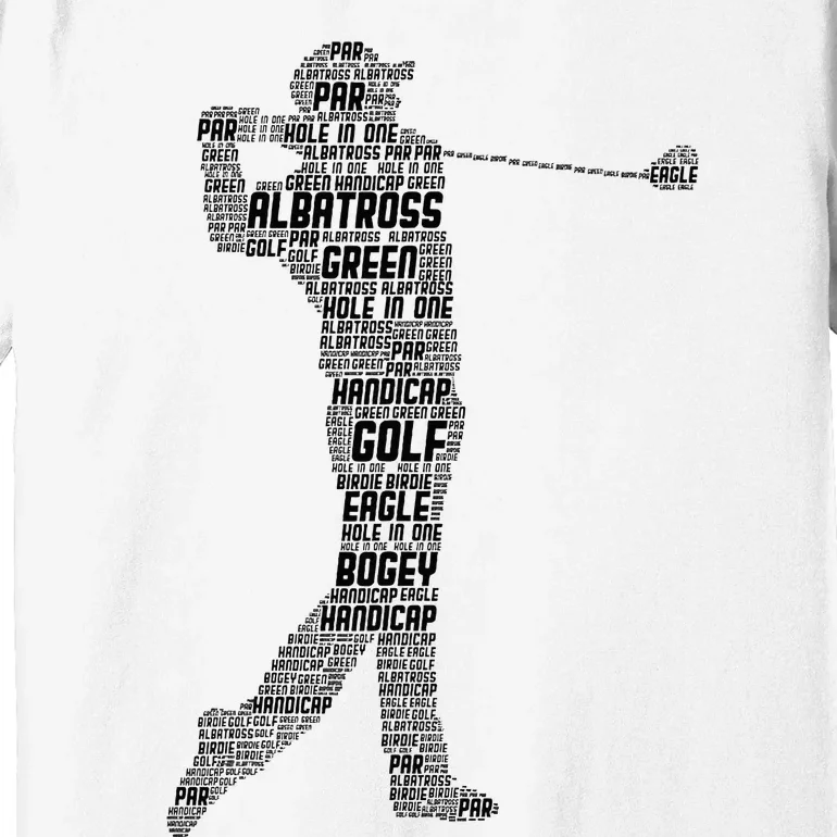 Golf Club Golfer Golfing Premium T-Shirt