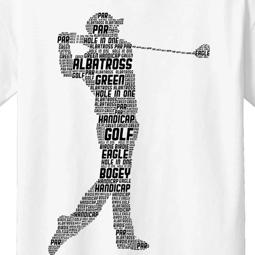 Golf Club Golfer Golfing Kids T-Shirt