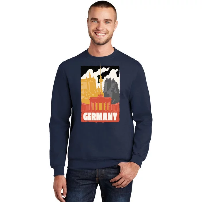 Germany Castle Tall Sweatshirt