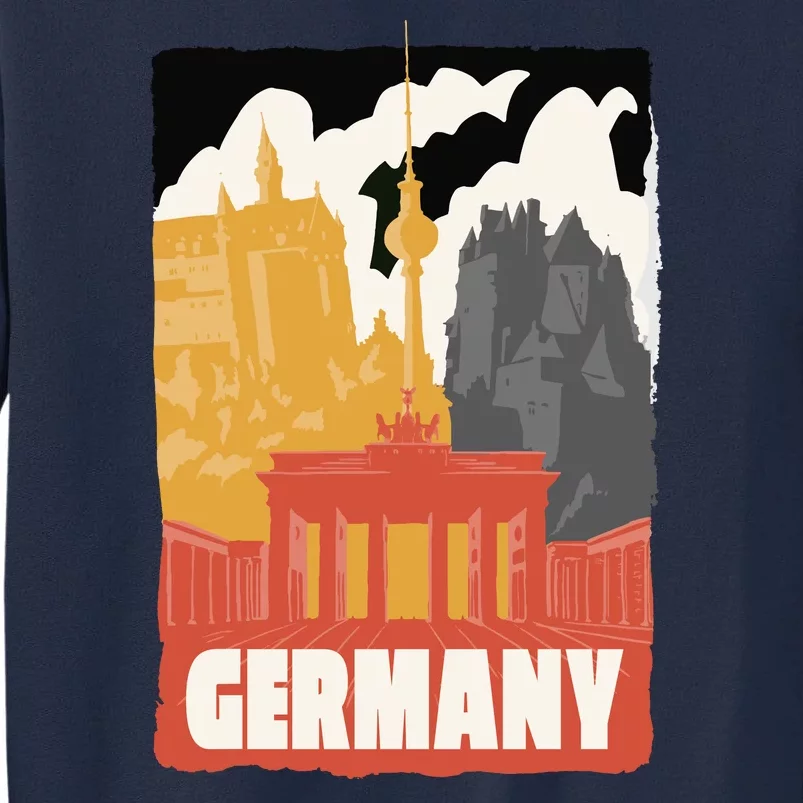 Germany Castle Tall Sweatshirt