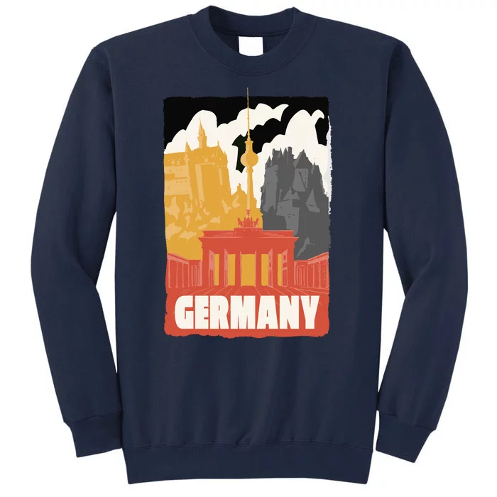 Germany Castle Tall Sweatshirt