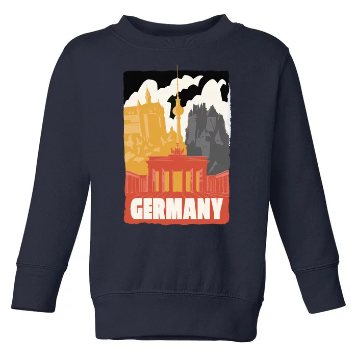 Germany Castle Toddler Sweatshirt