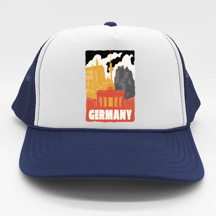 Germany Castle Trucker Hat