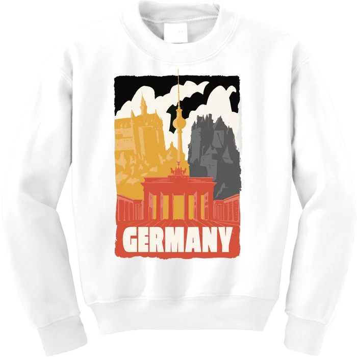 Germany Castle Kids Sweatshirt