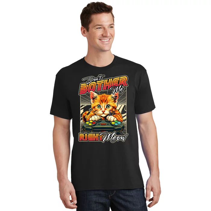 Gamer Cat Gaming Video Game & Cat Lover T-Shirt