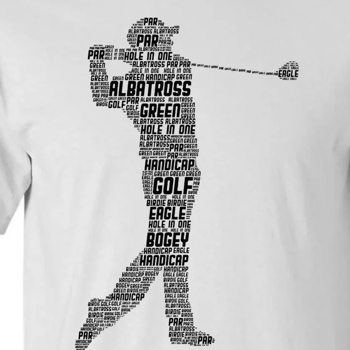 Golf Club Golfer Golfing Tall T-Shirt