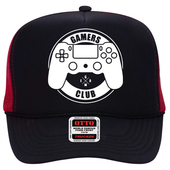 Gamers Club High Crown Mesh Trucker Hat