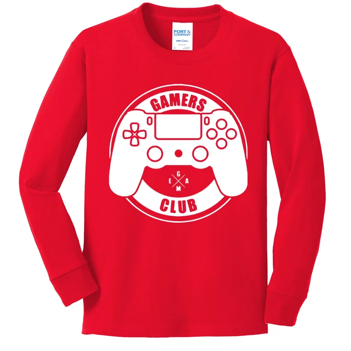 Gamers Club Kids Long Sleeve Shirt