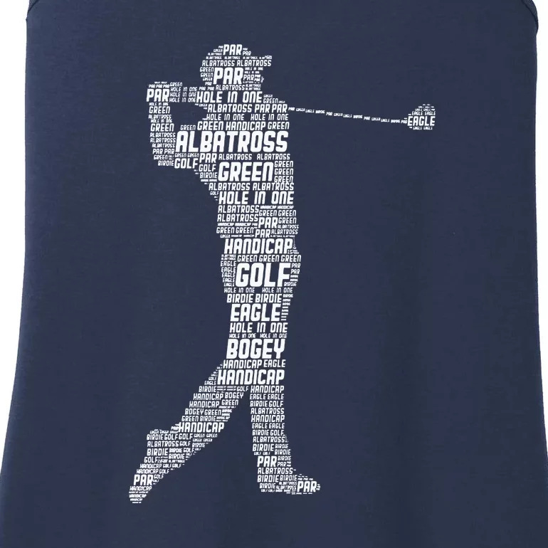 Golf Club Golfer Golfing Funny Golf Father's Day Ladies Essential Tank