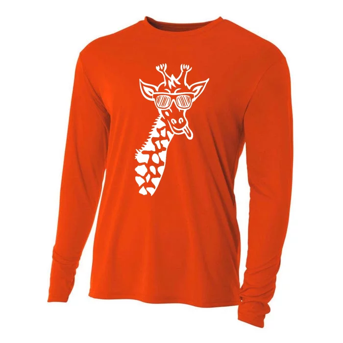 Giraffe Cool Cooling Performance Long Sleeve Crew