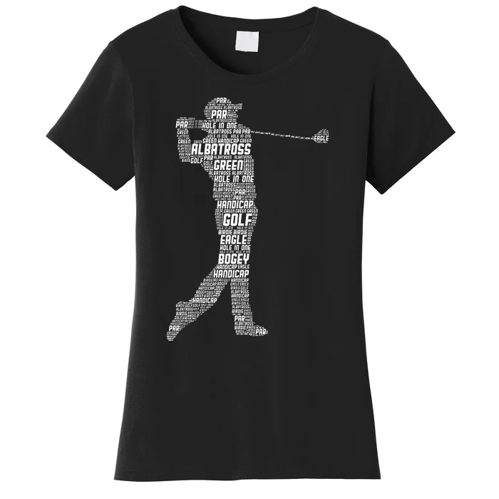 Golf Club Golfer Golfing Men Kids Women's T-Shirt